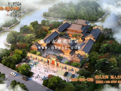 无锡天福寺重建规划效果图